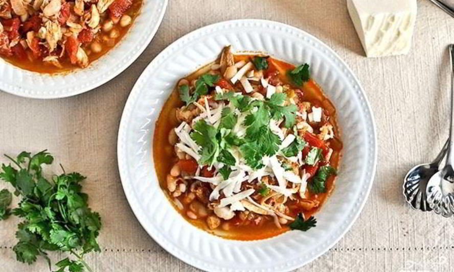 Рецепт жаркое из курицы, фасоли и овощей