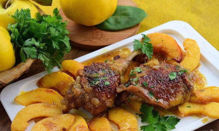 Рецепт жаркого иза куриц с айвоя