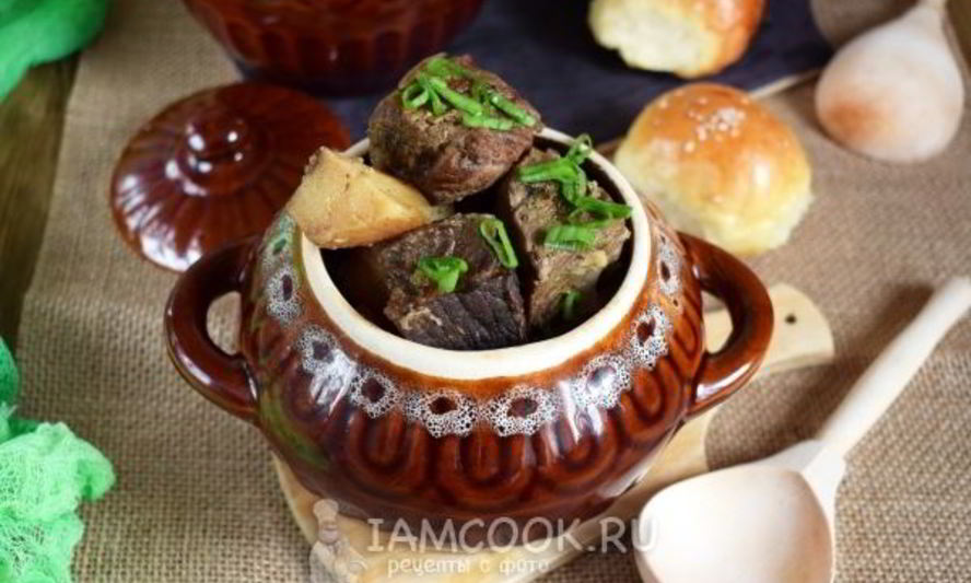 Рецепт жаркое из лосятины