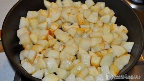 жаркое из печени в горшочках