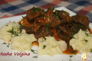 Жаркое из печени