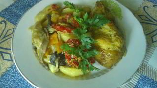 Жаркое из сома