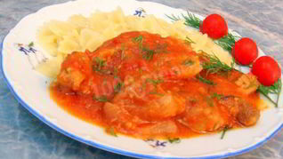 Жаркое из свинины по-итальянски