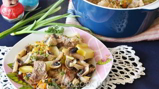 Жаркое из свинины с картошкой