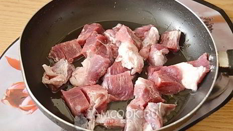 жаркое из свинины с картошкой