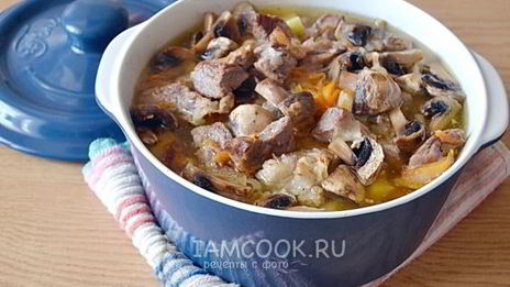 жаркое из свинины с картошкой