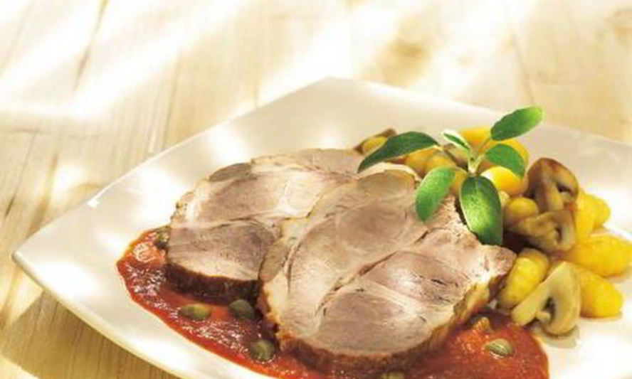 Рецепт жаркое из свинины с шампиньонами и ньокки