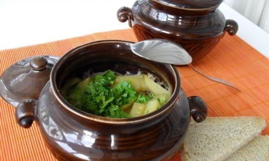 Рецепт жаркое из свинины в горшочках