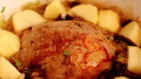 жаркое из телятины с картошкой