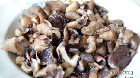 жаркое по-домашнему с мясом и грибами