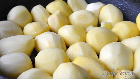 жаркое по-домашнему с мясом и грибами