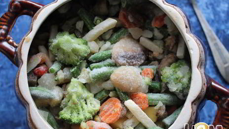 жаркое под соусом бешамель