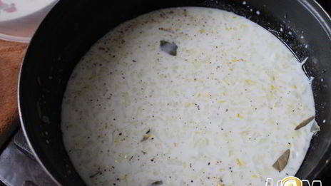 жаркое под соусом бешамель