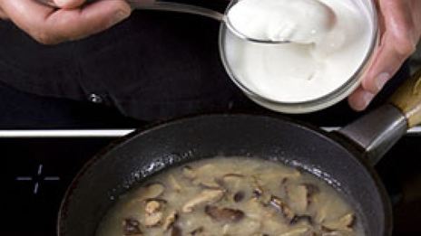 жаркое с грибами