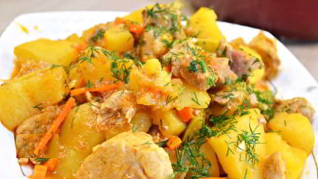 жаркое с кабачками без обжарки