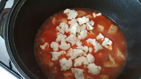 жаркое с цветной капустой