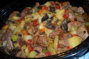 Жаркое в чугунке в духовке