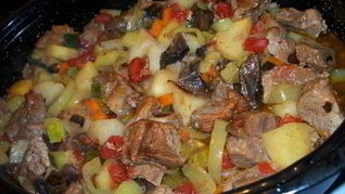 Жаркое в чугунке в духовке