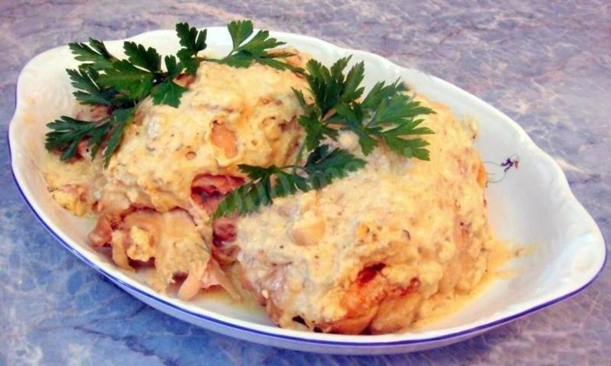 Рецепт жаркое в духовке из цыплят по-купечески