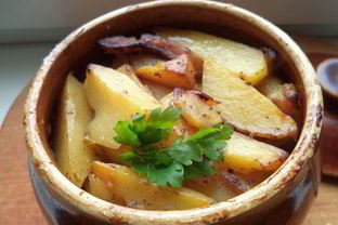 Жаркое в духовке с курицей