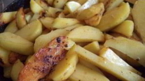 жаркое в духовке с курицей