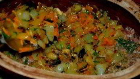 жаркое в духовке в утятнице