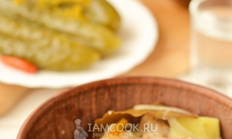 Рецепт жаркое в горшочках в духовке