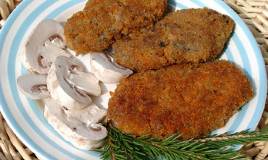 Рецепт грибные зразы в панировке