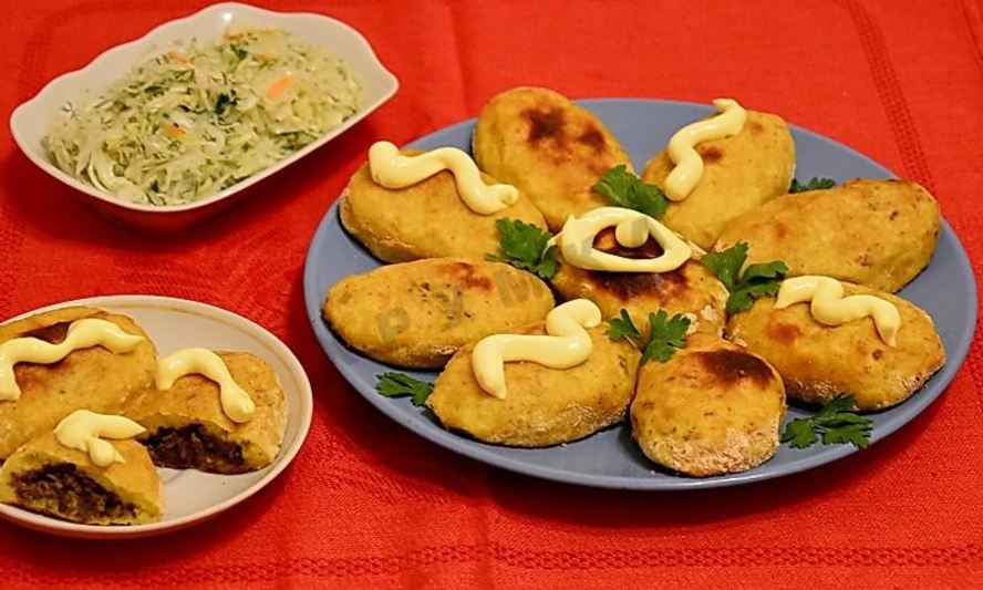 Рецепт картофельные зразы с фаршем в духовке