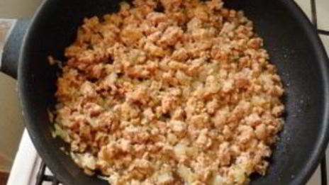 картофельные зразы с мясным фаршем