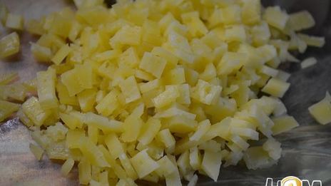 картофельные зразы с мясом и сыром