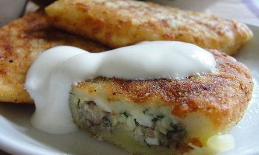 Рецепт картофельные зразы с начинкой из сардин