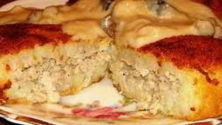 Картофельные зразы с разными начинками