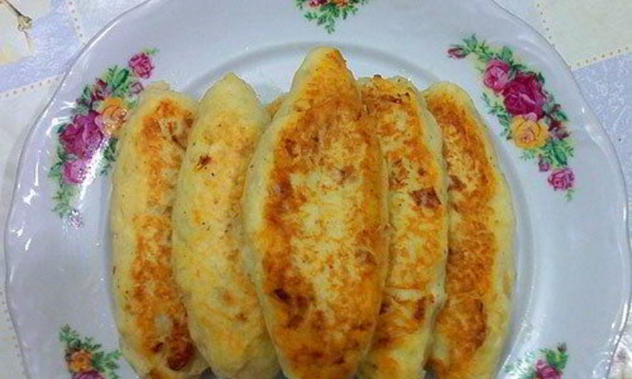 Рецепт картофельные зразы с сосиской