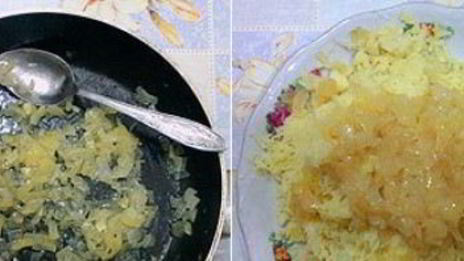 картофельные зразы с сосиской