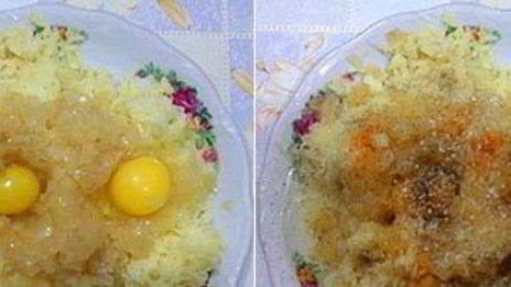 картофельные зразы с сосиской