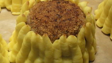 мясные зразы подсолнухи с хлопьями