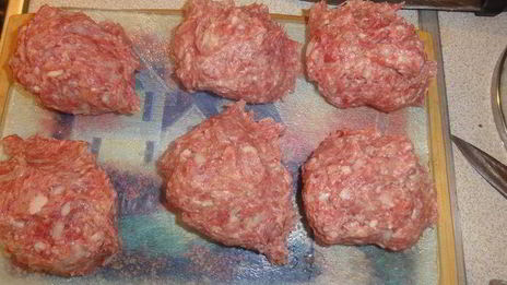 мясные зразы подсолнухи с хлопьями