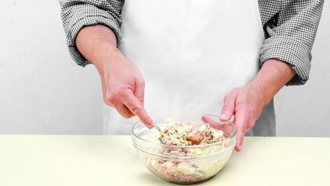 мясные зразы с сыром и травами