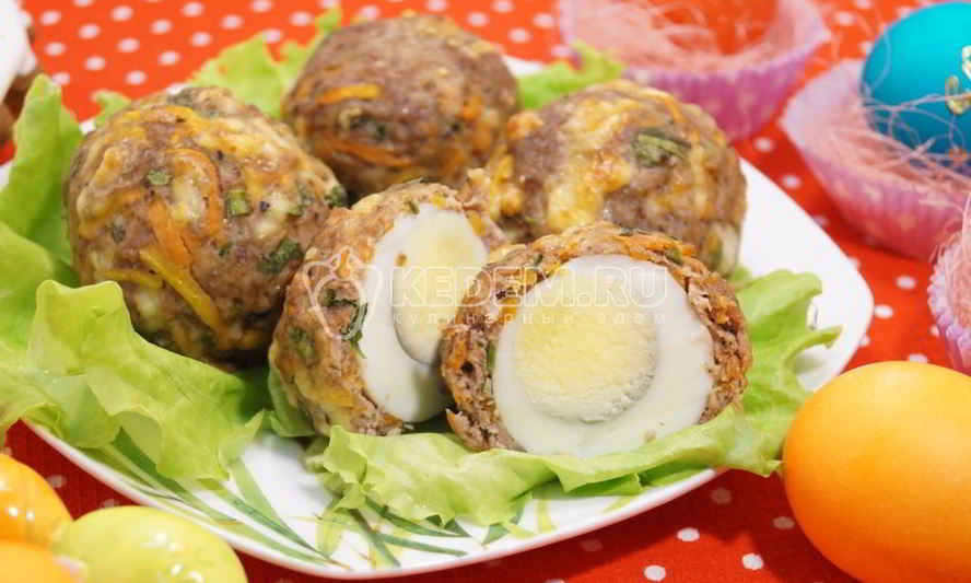 Рецепт мясные зразы с яйцом