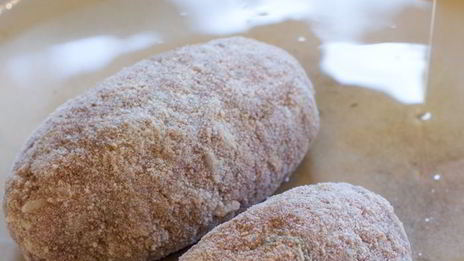 рисово-мясные зразы с чечевичным гарниром