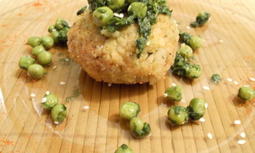 Рецепт рисовые зразы со шпинатом