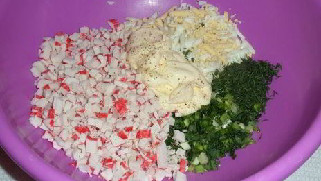 рыбные зразы с крабовым мясом