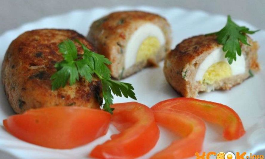 Рецепт рыбные зразы с яйцом