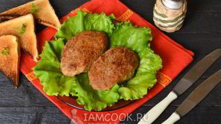 Зразы из индейки