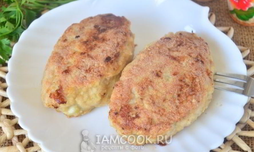 Рецепт зразы из куриного фарша