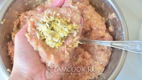 зразы из куриного фарша