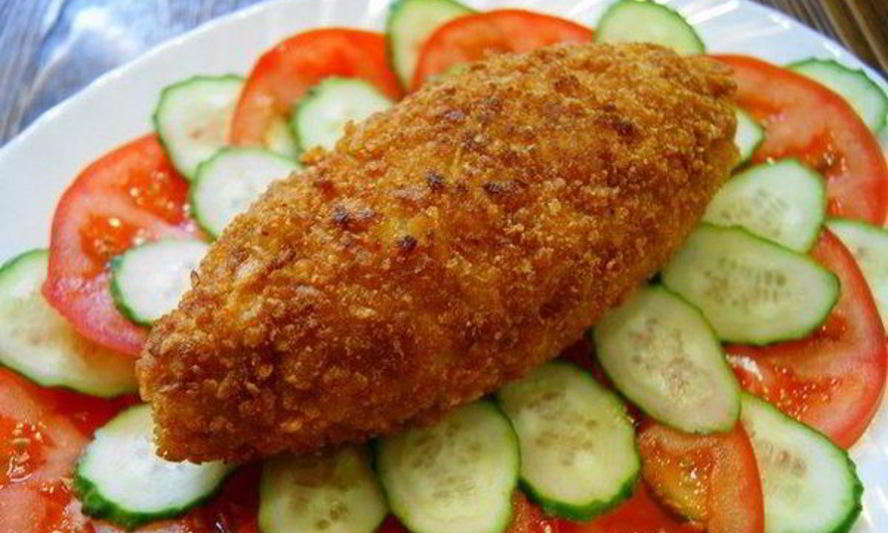 Рецепт зразы из рыбы с икрой окуня