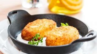 Зразы картофельные с фаршем