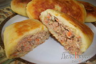 Зразы картофельные с мясом